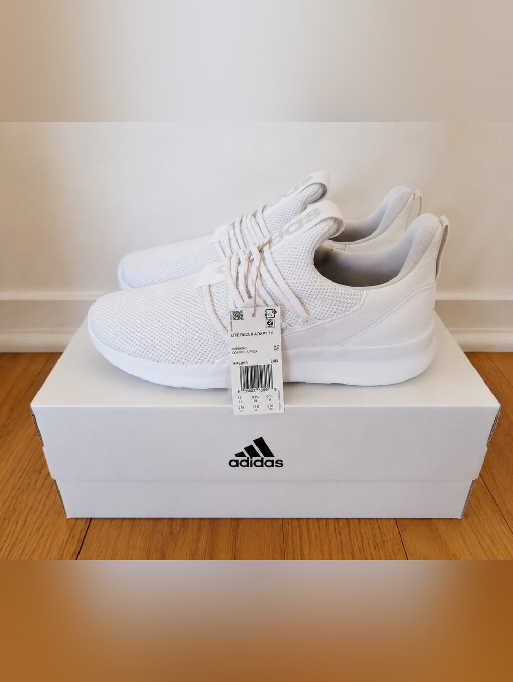Adidas Lite Racer Adapt 7.0 Light Cream Sneakers